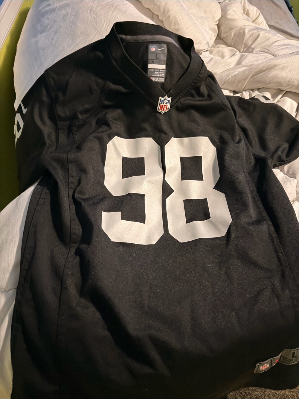 Nike NFL youth large crosby 98 Football Jersey